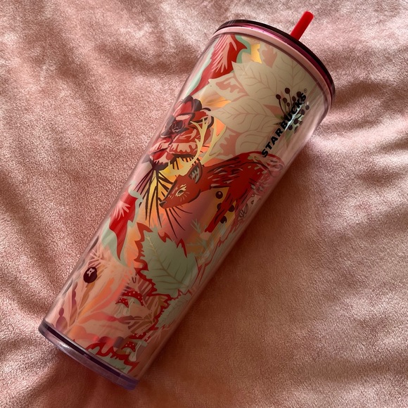 STARBUCKS PINK TUMBLER - Picture 1 of 5